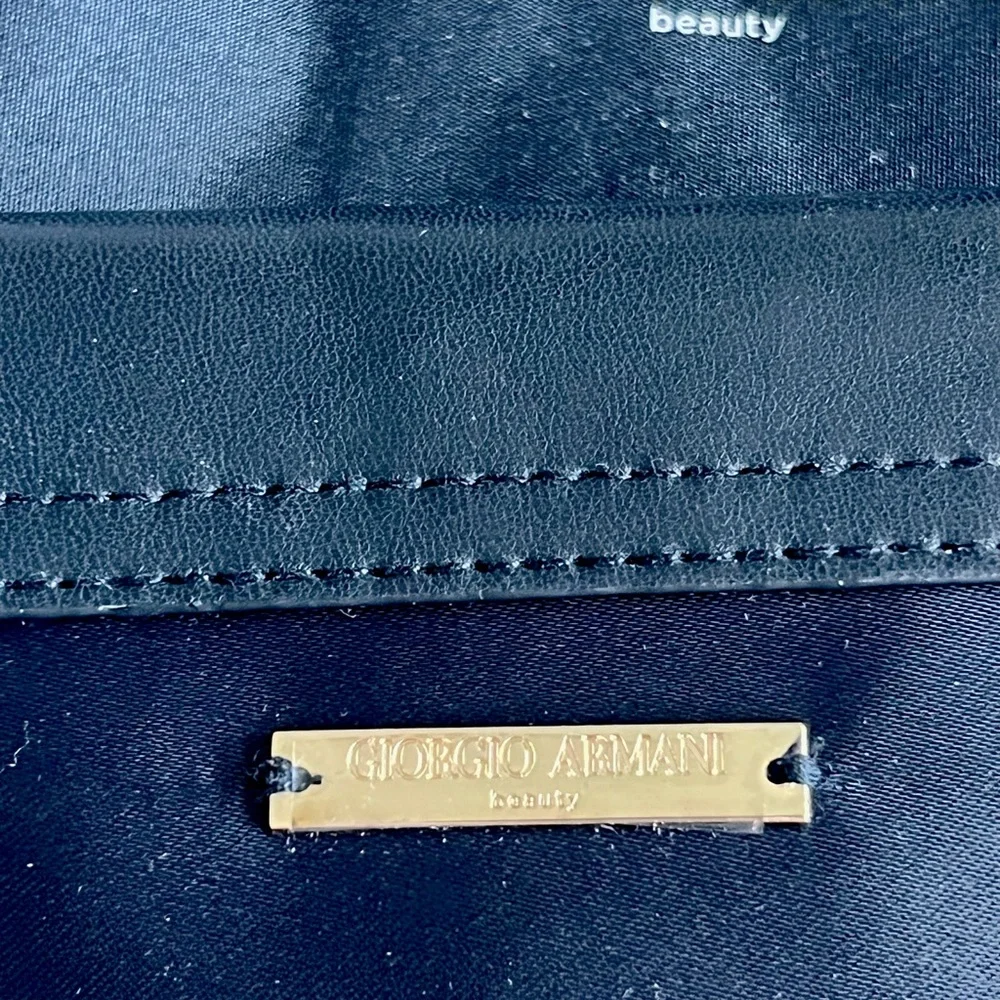 New - Authentic Giorgio Armani Beauty Pouch